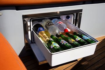 Rapsody Tender interior fridge