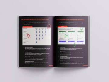 flat front facing 2 page mockup