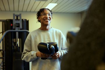 Handschoenen verpleging door verpleegkundigen