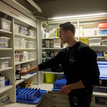 Verpleegkundige biedt ondersteuning bij GGZ inGeest