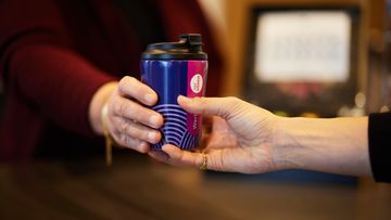 Kopje koffie en gesprek tussen begeleiders