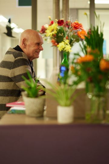 Client in gesprek met behandelaar